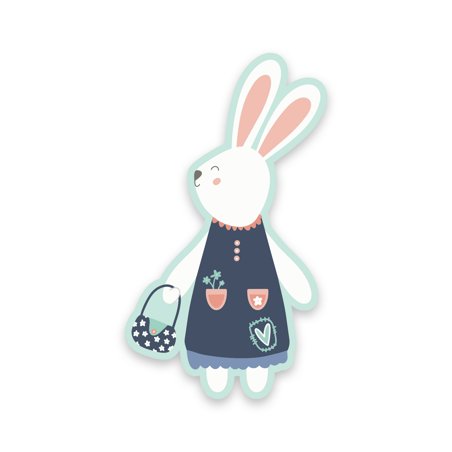 Sticker - Flower Bunny