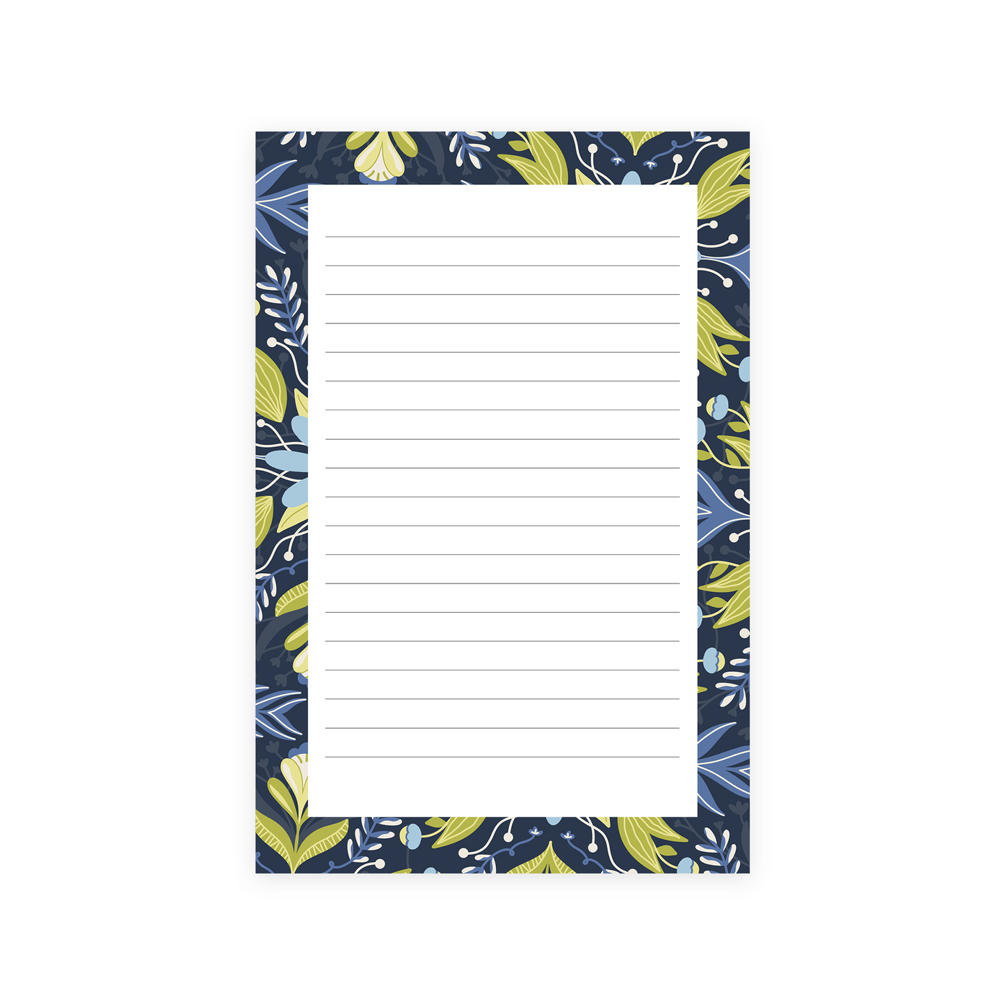 Notepad Medium - Moonlight Leaves