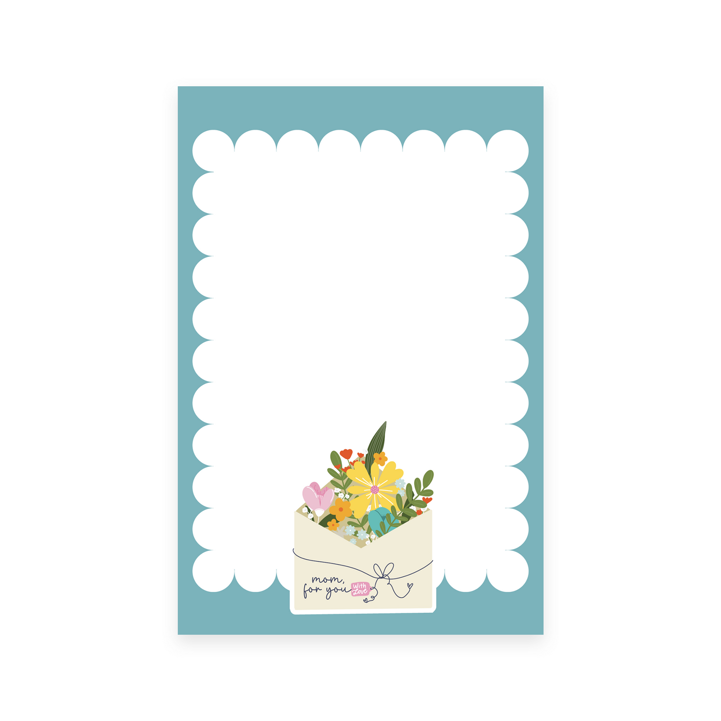 Notepad Medium - Mom's Envelope
