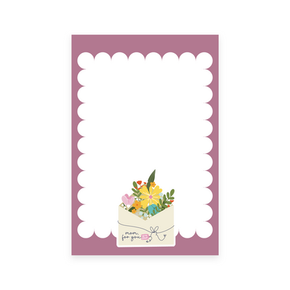 Notepad Medium - Mom's Envelope
