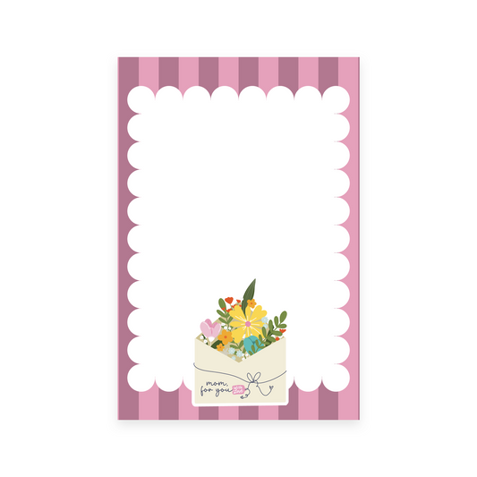 Notepad Medium - Mom's Envelope