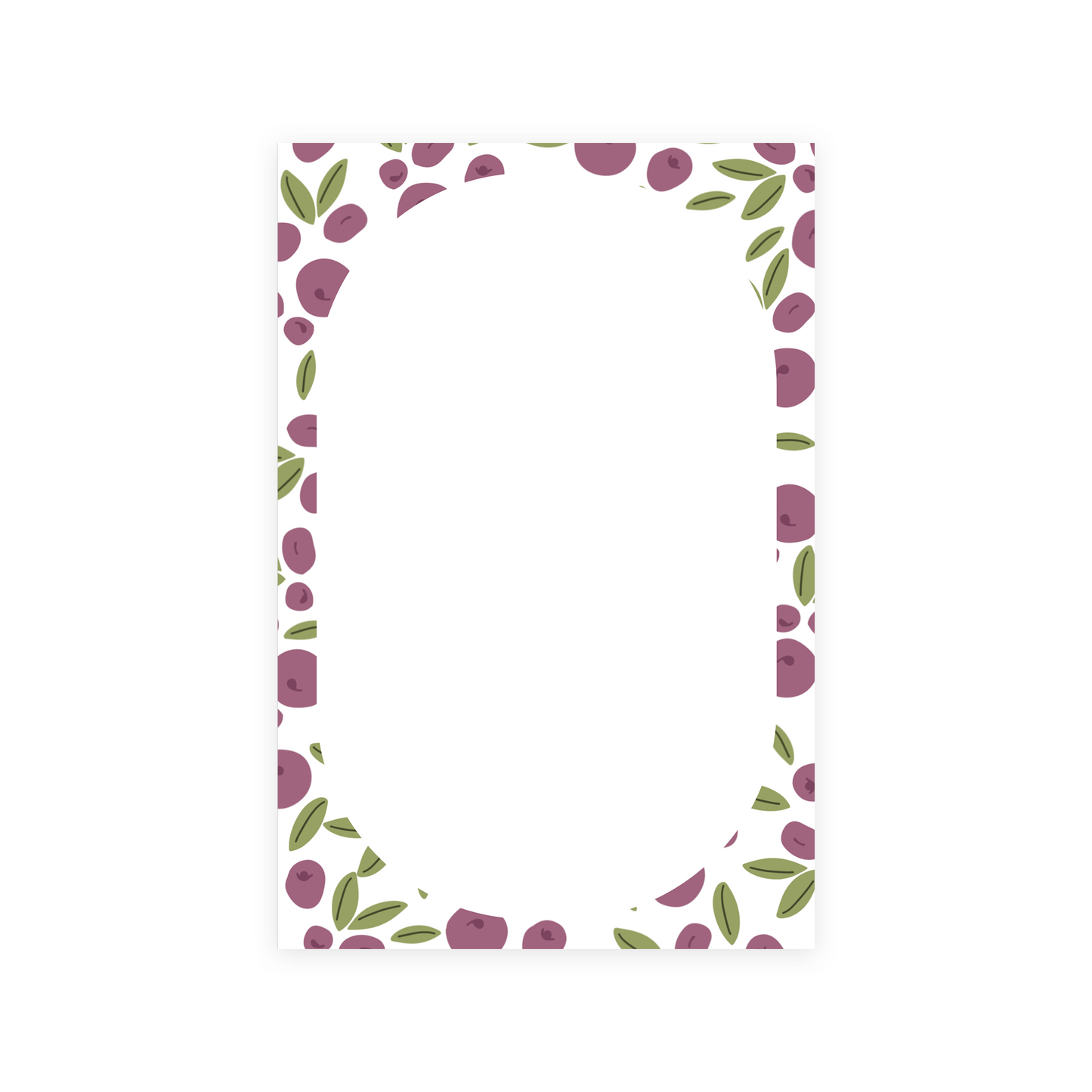 Notepad Medium - Berries