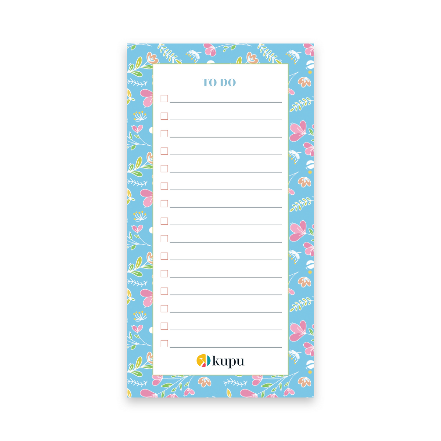 Bloc To Do List - Sky Flowers