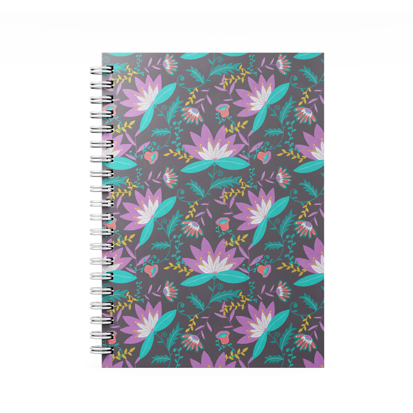 Cuaderno Tapa Dura - Midnight Flowers