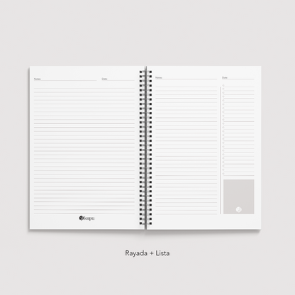 Cuaderno  100% personalizado