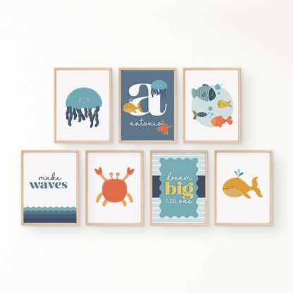 Under The Sea Print Set